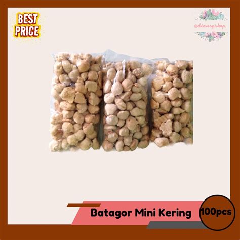 Jual Batagor Mini Kering 100pcs Bks Shopee Indonesia