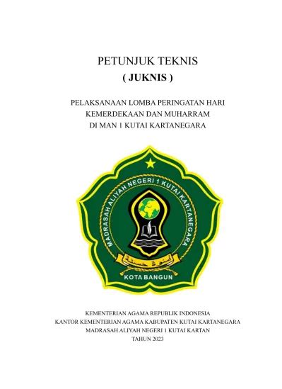 Pelajari Petunjuk Petunjuk Teknis Juknis