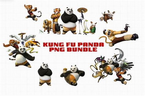 Kung Fu Panda Characters Png