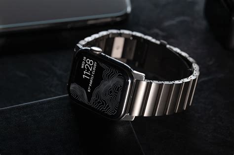 Nomad's titanium Apple Watch band launches, resembles a high-end metal link bracelet