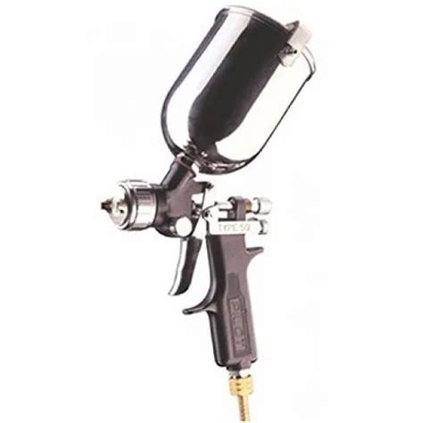 Stainless Steel Silver Pilot Type Air Spray Gun Id