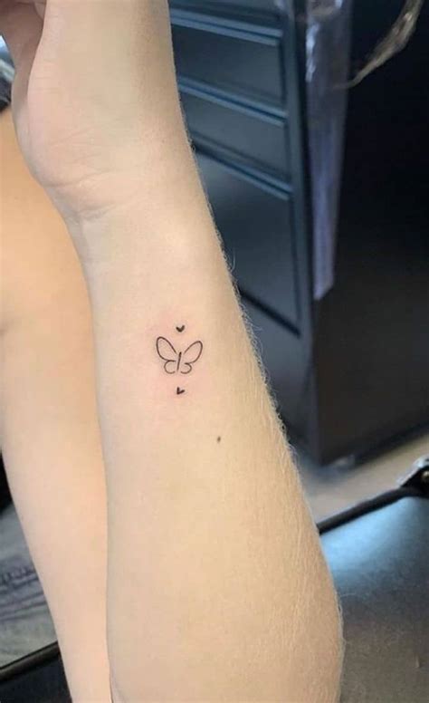 Simbolismo E Delicadeza Mini Tatuagens De Borboletas Tatuagens