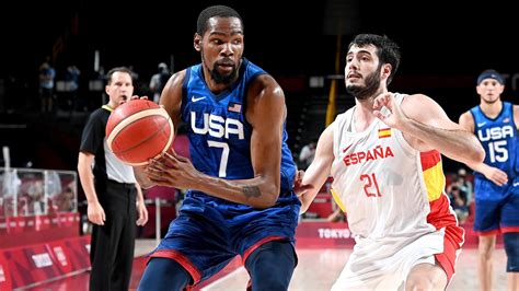 Olympia Us Basketballer Schlagen Weltmeister Spanien Deutlich