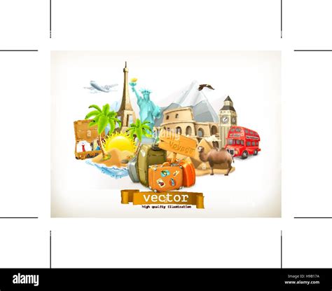 Travel, vector illustration Stock Vector Image & Art - Alamy