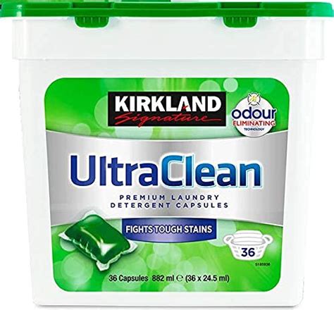 Kirkland Signature Ultra Clean Premium Laundry Detergent 36 Capsules