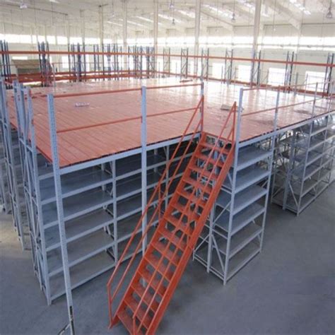 Heavy Duty Steel Mezzanine Racking For Industrial Warehouse Storage