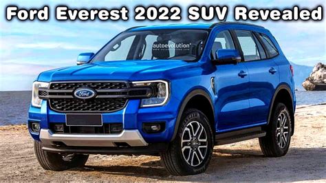 Ford Everest 2022 Ranger Based SUV Revealed Ford Everest 2022 Ford