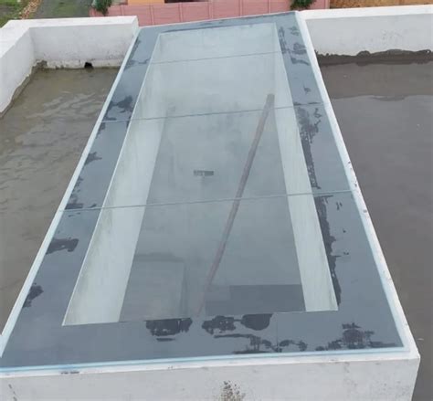 Mm Transparent Toughened Glass Pergola At Rs Sq Ft In Chennai