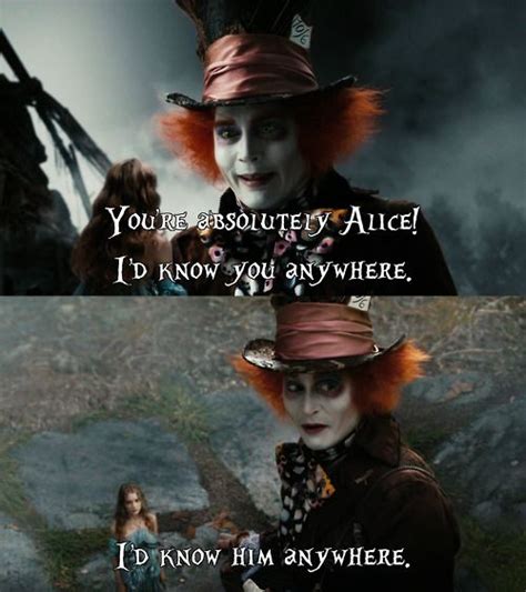 mad hatter movie quotes - Krystle Creighton