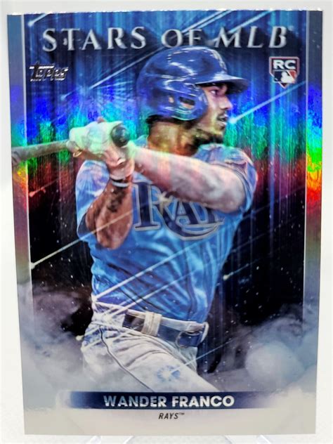 Wander Franco 2022 Topps Stars Of MLB Rookie Insert RC SMLB20 Rays H19