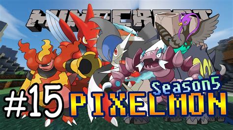 MINECRAFT PIXELMON SS 5 15 ผจญภยไปกบฟลทมรางสดยอด YouTube