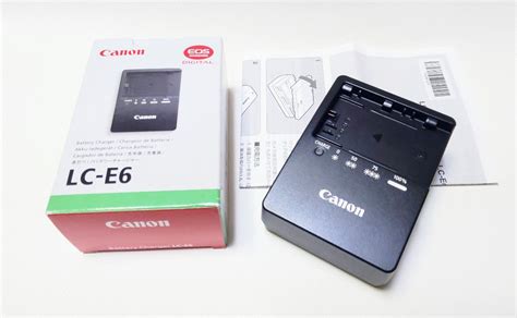 Canon Lc E6 バッテリーチャージャー｜paypayフリマ