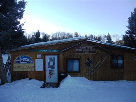 High Desert Dirt Enchanted Forest Ski Trails Red River Nm