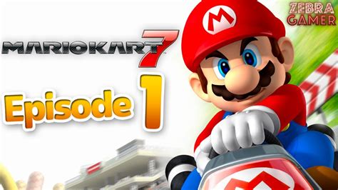 Mario Kart 7 Gameplay Walkthrough Part 1 Mario 50cc Mushroom Cup