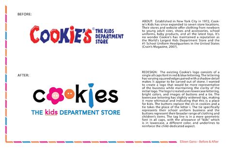 egano: Cookie's Department Store - Logo Redesign