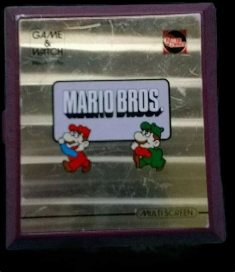 Nintendo Game & Watch Mario Bros. - Consolevariations