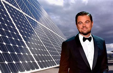 Leonardo Dicaprio Invierte En La Empresa Emergente Fotovoltaica