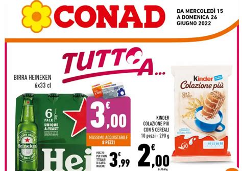 Volantino Conad Tutto A E Speciale Griglia Gusta Sconti E