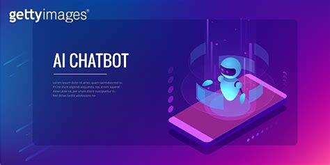 Isometric Artificial Intelligence Chatbot And Future Marketing Ai And