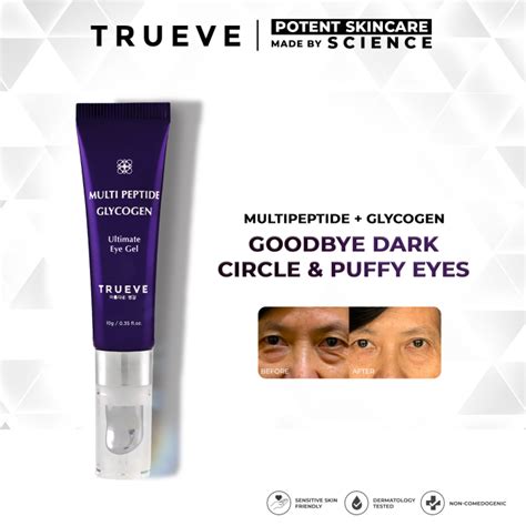 TRUEVE Multi Peptide Glycogen Ultimate Eye Gel Serum 10 G Lazada