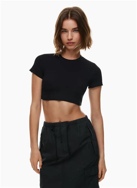 Tna Homestretch Crew Cropped T Shirt Aritzia Ca