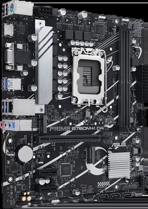 Asus Prime B760M-K D4 | Livré demain - Krëfel