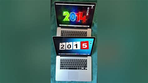 2015 Macbook Pro 15 Vs 2014 Macbook Pro 15 I7 Performance Comparison Youtube