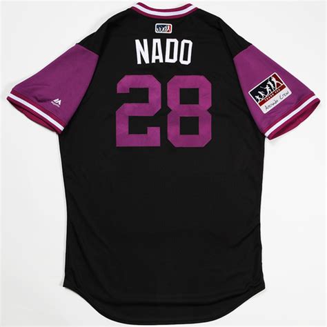 Nolan Nado Arenado Colorado Rockies Game Used 2018 Players Weekend