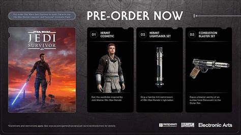 Star Wars Jedi Survivor Pre Order Bonus Items Missing For Players