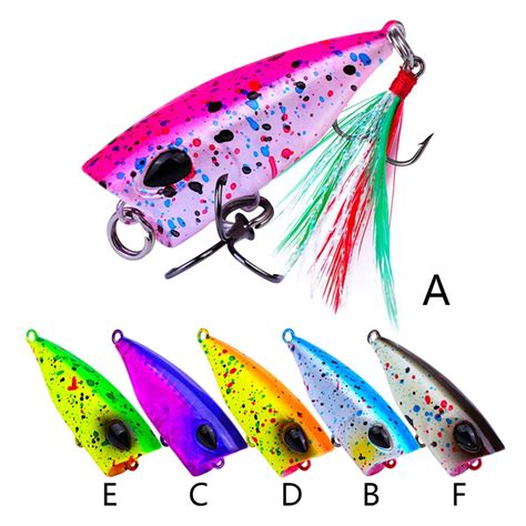 Cm G Mini Popper Lure Trout Lures Ultralight Fishing Lure Topwater