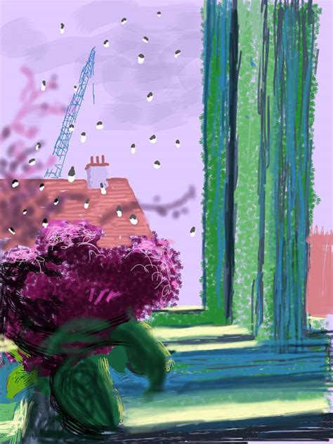 David Hockney Drawings Ipad - Aesthetic Drawing