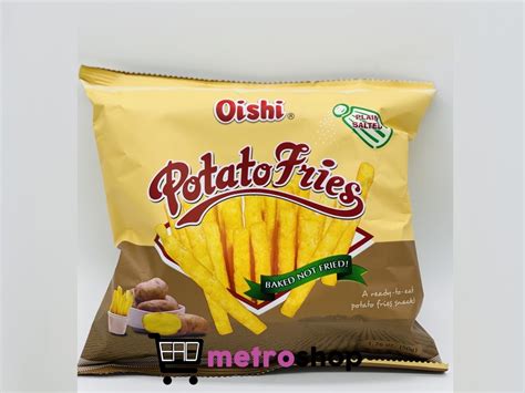 OISHI Potato Fries Plain Salted 50g Metro Shop AS