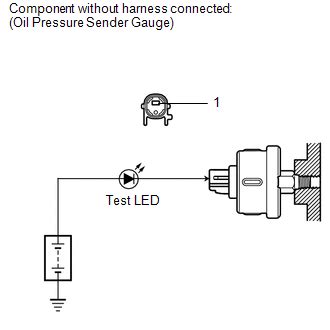 Toyota Tundra Service Manual Oil Pressure Gauge Malfunction Meter