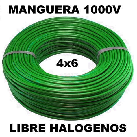 Manguera V X Mm Flexible Libre Halogenos Rz K As Kv