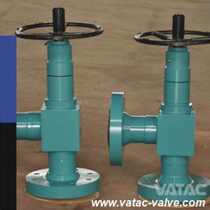 Api A Wellhead Manual Adjustable Angle Choke Valve For Oilfield