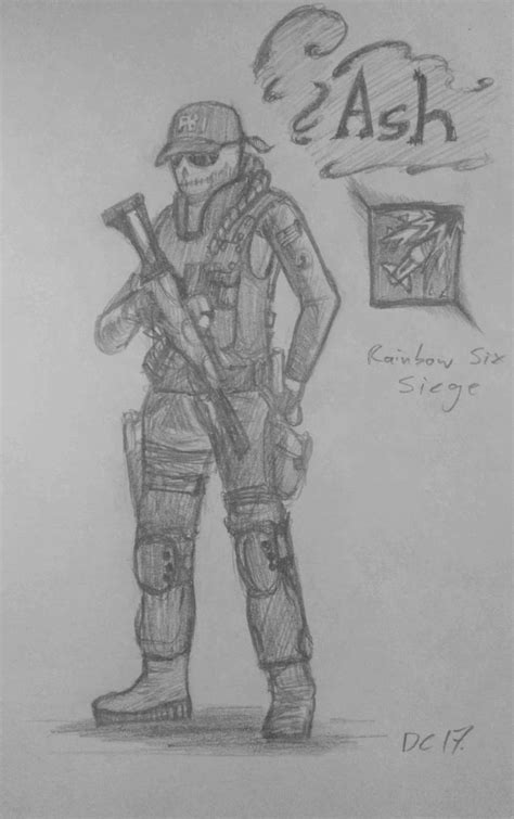 Ash (R6 Siege) by David5750 on DeviantArt