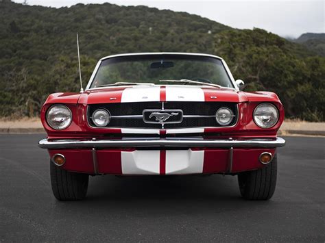 1965 Ford Mustang Convertible Red Rental