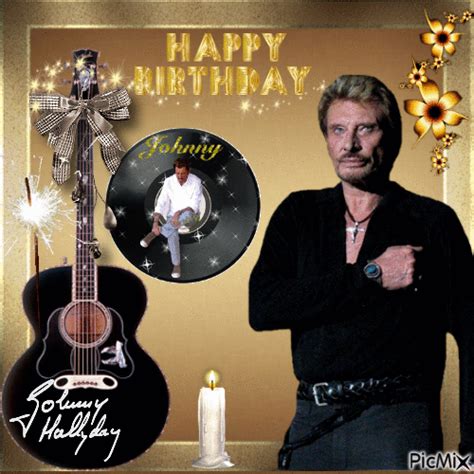 Carte Joyeux Anniversaire Johnny Hallyday Elevagequalitetouraine The