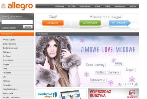 Allegro Pl Zakupy Bez Rejestracji Nowe Technologie W INTERIA PL