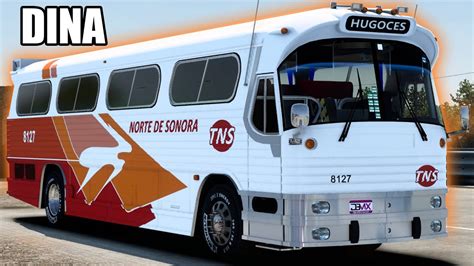 Autobus DINA OLIMPICO Norte De SONORA Bus Clasico Rumbo A Cananea