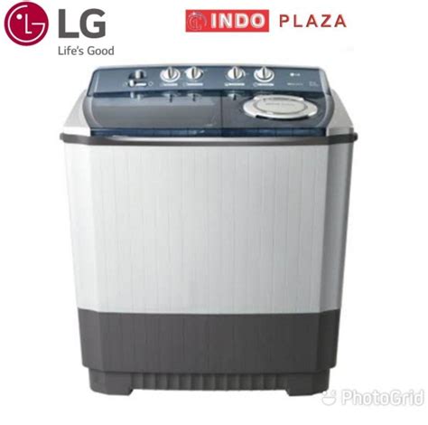 Mesin Cuci Lg 2 Tabung 9 Kg 9kg P9050rrtb Lazada Indonesia