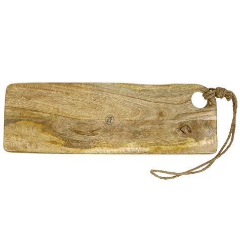 Floristik De Deko Tablett Mango Holz Natur Serviertablett Mit Kordel