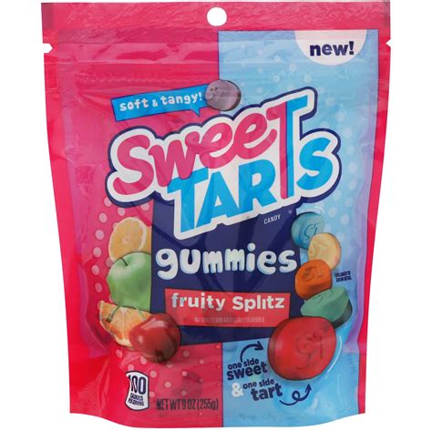 SweeTARTS Gummies Fruity Splitz Candy - Shop Candy at H-E-B