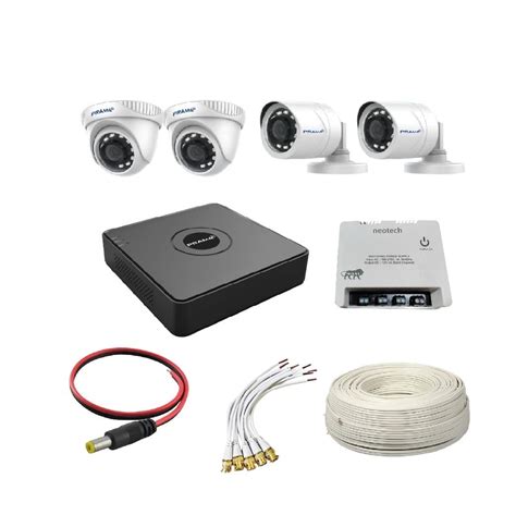 Buy Prama Mp Full Hd Cctv Camera Combo Kit Online At Low Prices In