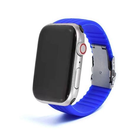 Antiimpacto Pulseira Bracelete Silicone Fecho em Aço Ajustável