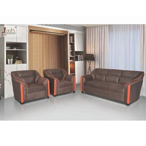 Brown Seater Leather Sofa Set At Rs Set In Firozabad Id