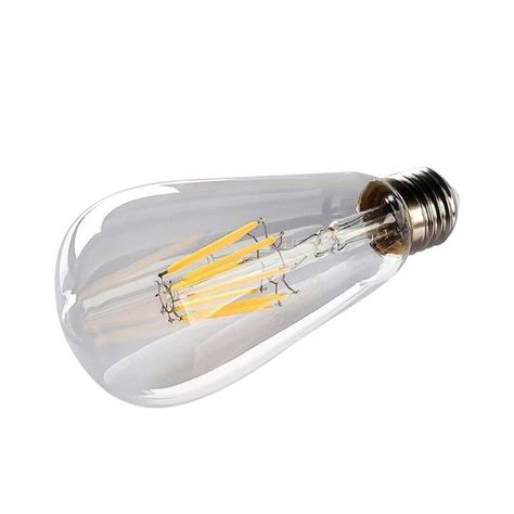 E27 St64 Led Edison Bulb Vintage Led Filament Bulb Retro Lights 2w 4w 6w 8w Warm Cool White