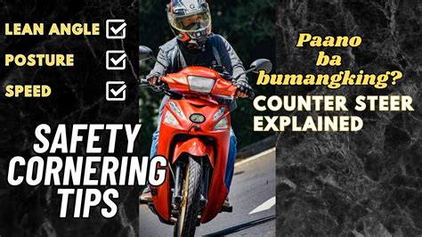 Paano Bumangking Cornering Tutorial And Tips For Beginner Riders