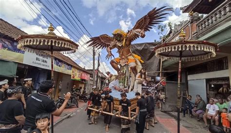 Ogoh Ogoh Di Kota Denpasar Mulai Dinilai Karya Terbaik Tampil