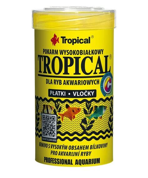 Pokarm Dla Ryb Tropical P Atek Ml G Tropical Bricomarche Pl